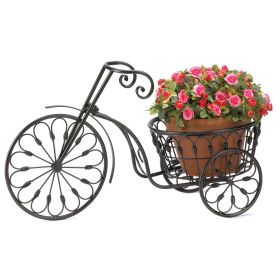 Vintage Bicycle Plant Stand - Unique Garden Decor for Outdoor Spaces