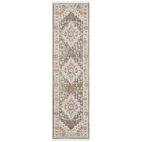 Medallion Indoor Area Rug, Multicolor, 2'x7'