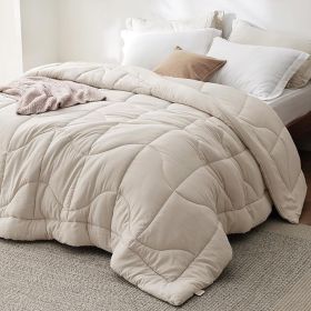 Bedsure Queen Comforter - Comforters Queen Size for All Season, Ultra-Soft Down Alternative & Prewashed Duvet Insert with 4 Tabs - Machine Washable