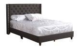 Glory Furniture Julie G1906-QB-UP Queen Upholstered Bed , BLACK