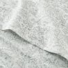 4-Piece 100% Cotton 400 Thread Count Paisley Taupe Performance Sheet Set, Queen