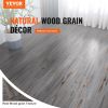 VEVOR Self Adhesive Vinyl Floor Tiles 36 x 6 inch, 36 Tiles 0.62mm Thick Peel & Stick, Vintage Wood Grain DIY Flooring for Kitchen, Dining Room