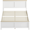Queen Platform Bed Frame with Headboard and Footboard
