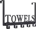 Over The Door Hooks, Towel Holder for Bathroom