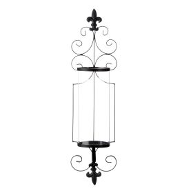 FLEUR-DE-LIS WALL SCONCE