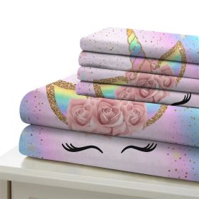 3D Digital Printing Home Textile Four Piece Set Three Piece Set Bedding Series Polyester Duvet Cover Set (Option: DUJIAOSHOU US  T)