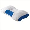 2pcs Knitted SPA Massage Neck Pillow, Cervical Orthopedic Neck Pillow, Soft, Adjustable Ergonomic Contour Support Pillow, Pillow Core